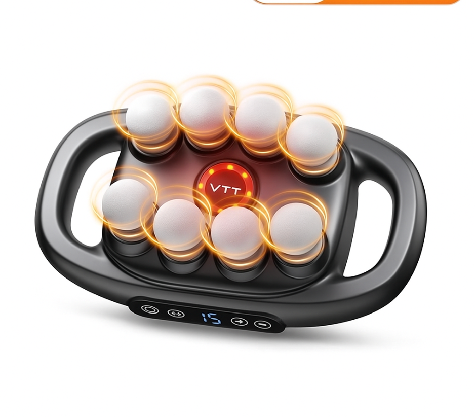 [FREE SHIPPING] Fascia Gun Muscle Massager Instrument 16 Heads Men's Special Woman Relaxation Legs, Waist, Back Neck Membrane Electric.